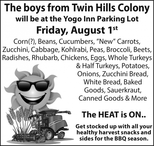 The Heat Is On, Twin Hills Colony at The Yogo Inn Parking Lot (April 5, 2024), Lewistown, MT