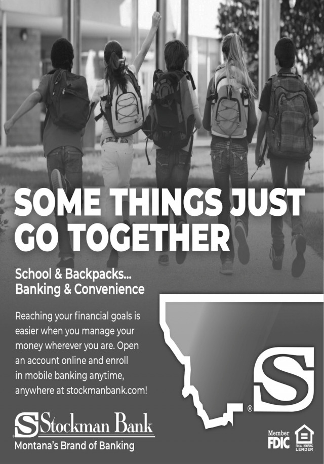 Some Things Just Go Together, Stockman Bank