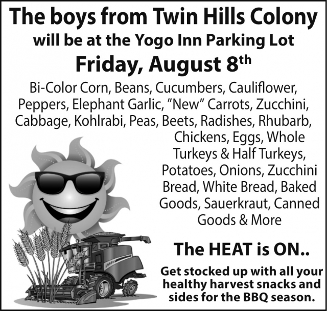 The Heat Is On, Twin Hills Colony at The Yogo Inn Parking Lot (April 5, 2024), Lewistown, MT