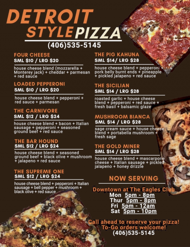 Pizza, Detroit Style Pizza