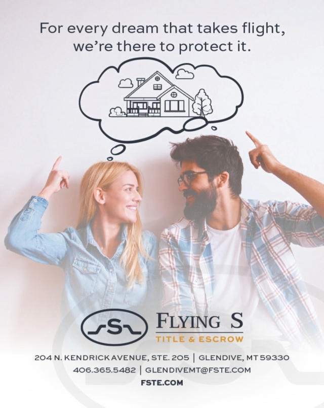 For Every Dream that Takes Flight, Flying S Title & Escrow