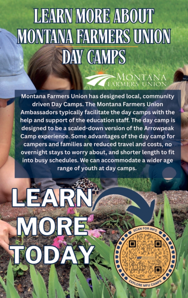 Learn More About Montana Farmers Union Day Camps, Montana Farmers Union, Great Falls, MT