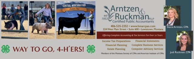 Certified Public Accountants, Arntzen & Ruckman PLLP, Lewistown, MT