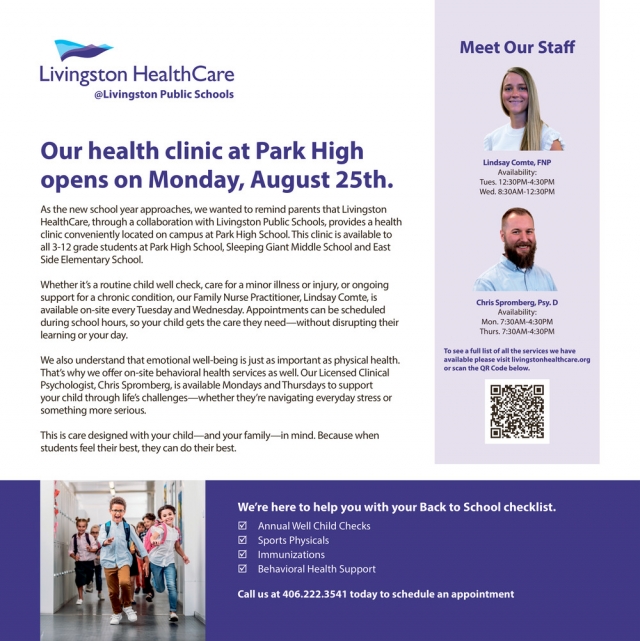 Meet Our Staff, Livingston Healthcare, Livingston, MT