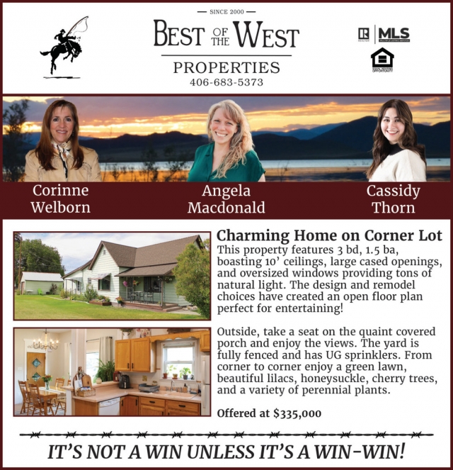 Half Care Building Lot - Lima, Best of the West Properties