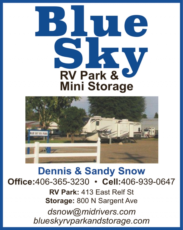 Dennis & Sandy Snow, Blue Sky RV Park & Mini Storage