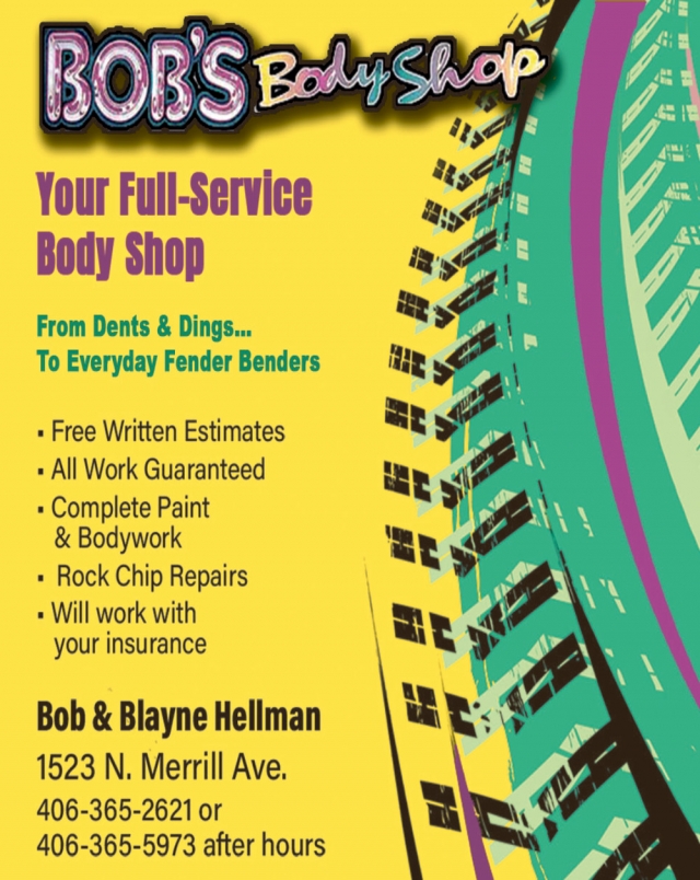 Your Full-Service Body Shop, Bob's Body Shop