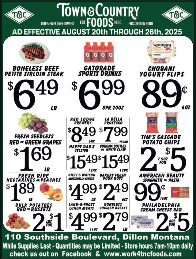 Foods, Town & Country Foods - Dillon, Dillon, MT