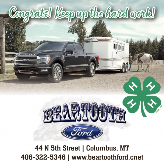 Congrats! Keep up The Hard Work!, Beartooth Ford, Columbus, MT