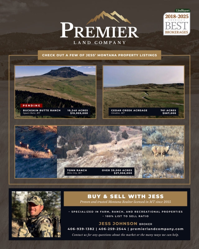 Buy & Sell with Jess, Jess Johnson - Premier Land Company, Billings, MT