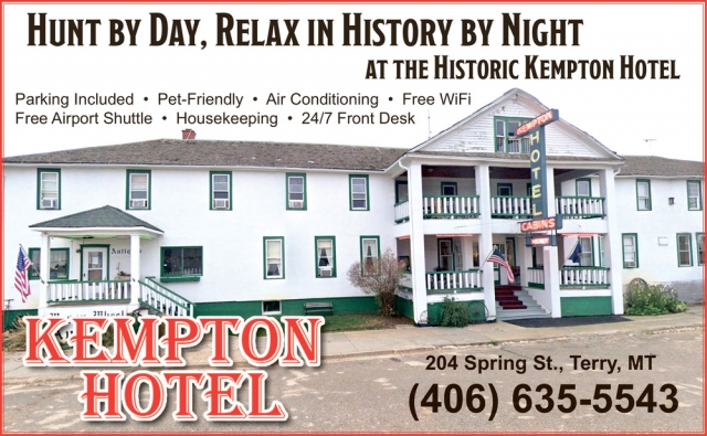 Hunt by Day, Relax in History by Night, Hempton Hotel