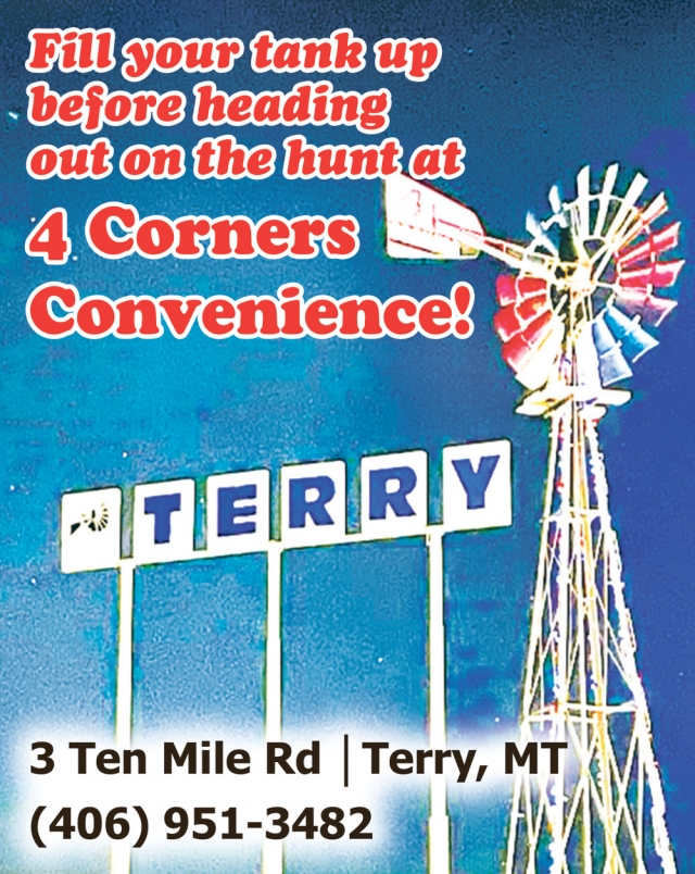 Convenience Store, 4 Corners Convenience, Terry, MT