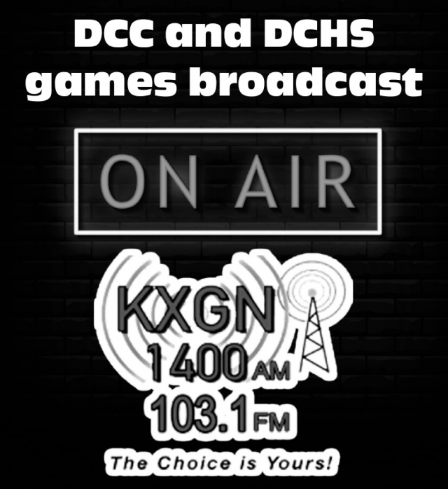 DCC and DCHS Games Broadcast, KXGN