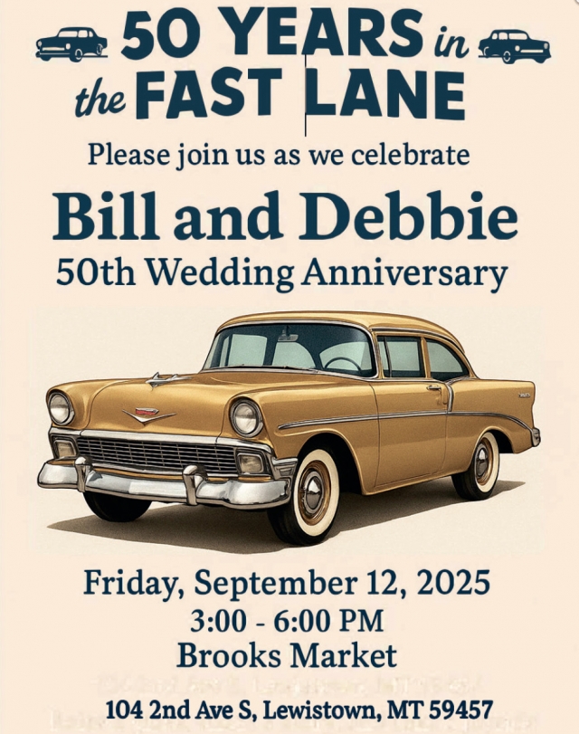 Flooring Services, Bill and Debbie 50th Wedding Anni