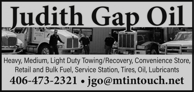 Oil & Towing, Judith Gap Oil, Judith Gap, MT