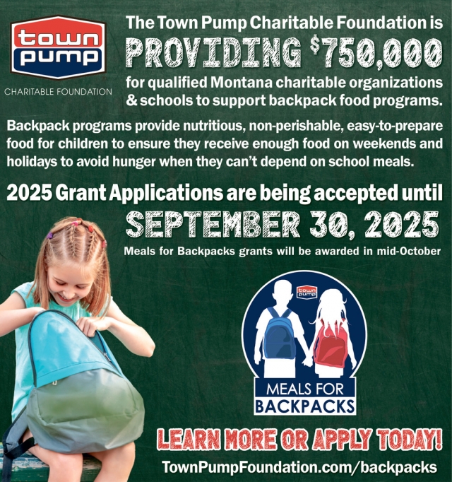 School Support, Town Pump Charitable Foundation, Butte, MT