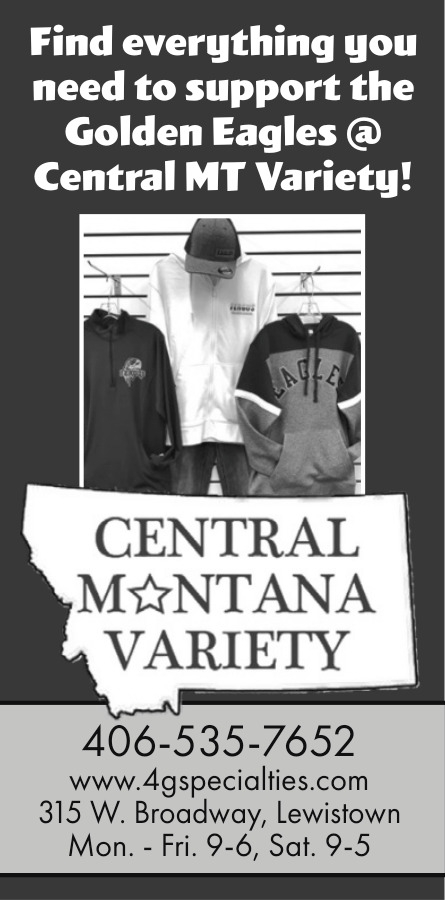 Find Everything You Need to Support the Golden Eagles, Central Montana Variety, Lewistown, MT