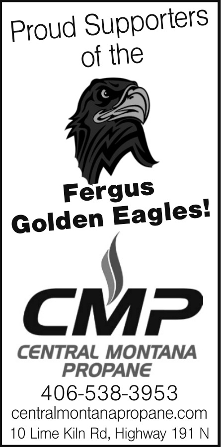 Proud Supporters of The Fergus Golden Eagles!, Central Montana Propane, Lewistown, MT