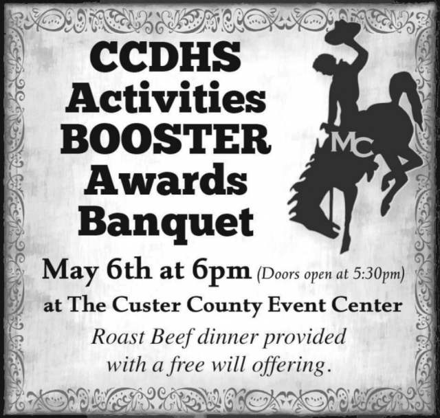 Banquet, CCDHS Activities Booster Awards Banquet (May 6, 2024)