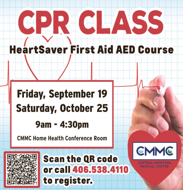 CPR Class, Central Montana Medical Center, Lewistown, MT