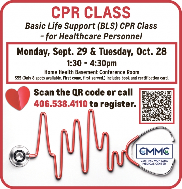 CPR Class, Central Montana Medical Center, Lewistown, MT