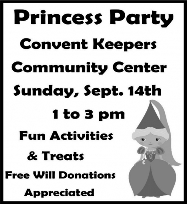 Princess Party, Convent Keepers Community Center, Miles City, MT