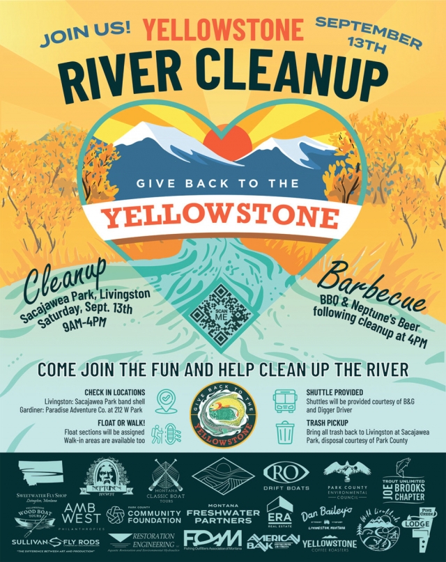 Join Us!, Yellowstone River Cleanup (September 13th, 2025)
