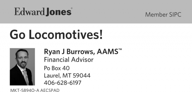 Financial Advisor, Ryan J. Burrows - Edward Jones, Laurel, MT