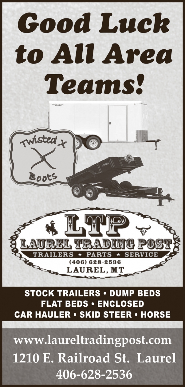 Good Luck to All Area Teams!, Laurel Trading Post
