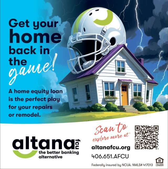 Get Your Home Back In The Game, Altana Federal Credit Union, Billings, MT