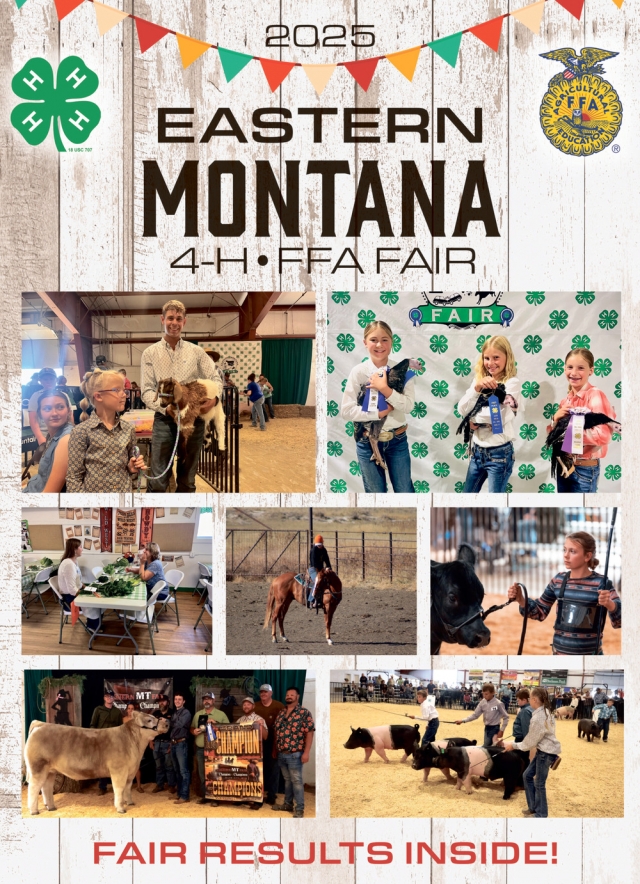 Fair Results Inside!, Eastern Montana 4-H FFA Fair