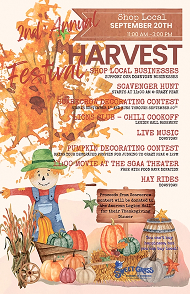 Shop Local Businesses, 2nd Annual Harvest Festival