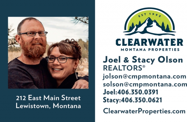 Realtors, Clearwater Montana Properties - Joel & Stacy Olson / Jessica & Ward Jones