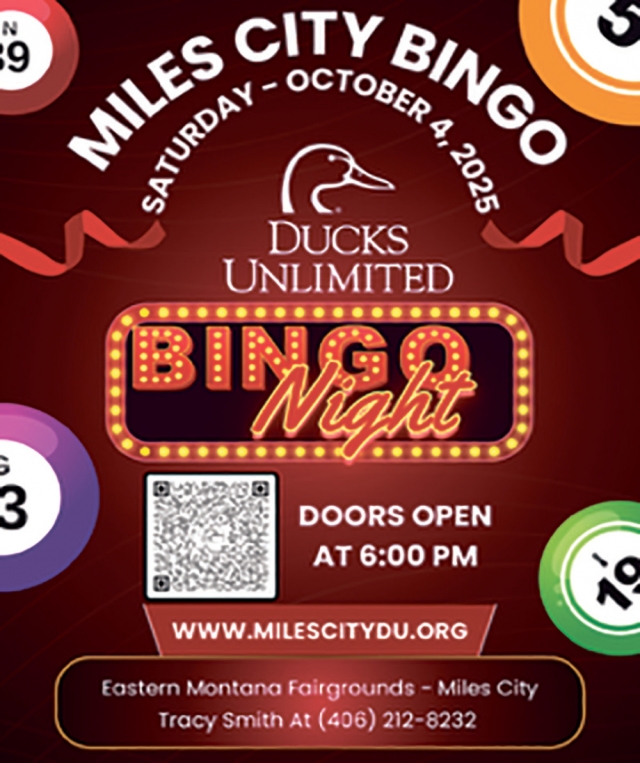 Bingo, Miles City Bingo (October 4, 2025)