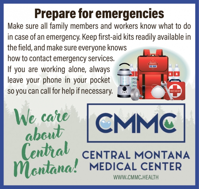 Prepare for Emergencies, Central Montana Medical Center, Lewistown, MT