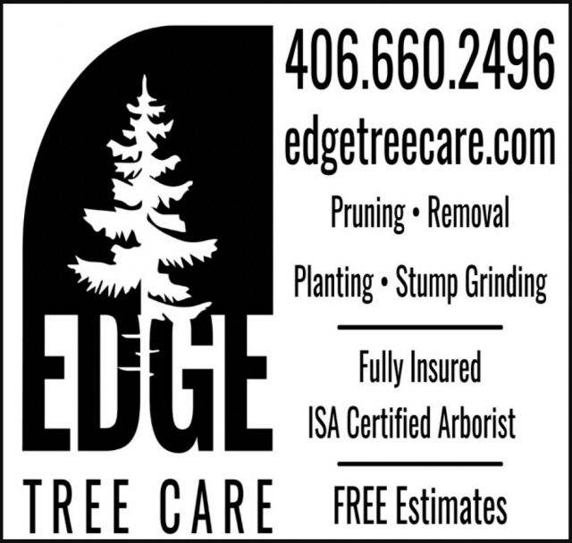 Pruning, Edge Tree Care, Silver Star, MT