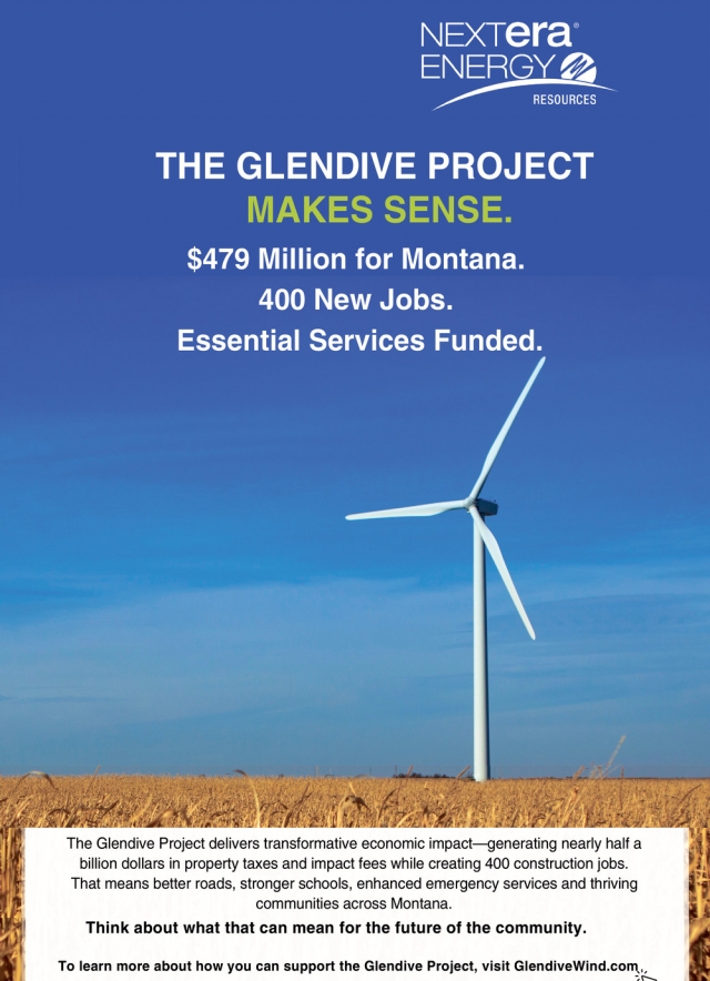 The Glendive Project: Makes Sense, NextEra Energy Resources