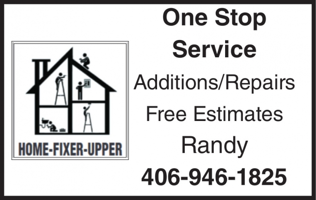 One Stop Service, 406-946-1825
