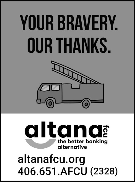 Your Bravery. Our Thanks., Altana Federal Credit Union, Billings, MT