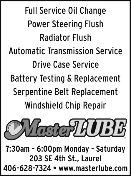 Full Service Oil Change, MasterLube - Laurel, Laurel, MT