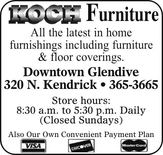 Furniture Store, Koch Furniture, Glendive, MT