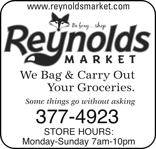 We Bag & Carry out Your Groceries, Reynolds Market, Sidney, MT