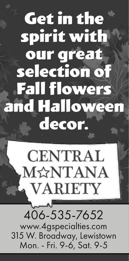 Get in The Spirit with Our Great Selection of Fall Flowers, Central Montana Variety, Lewistown, MT