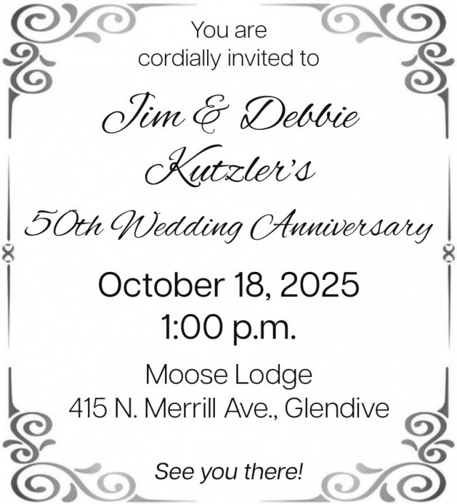50th Wedding Anniversary, Anniversaries, Billings, MT