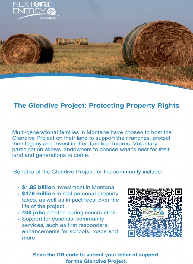 The Glendive Project, NextEra Energy Resources