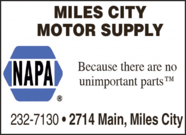 Miles City Motor Supply, NAPA - Miles City Motor Supply