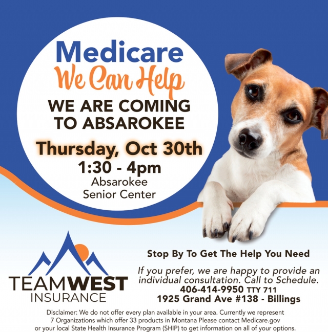 Medicare We Can Help, Team West Insurance