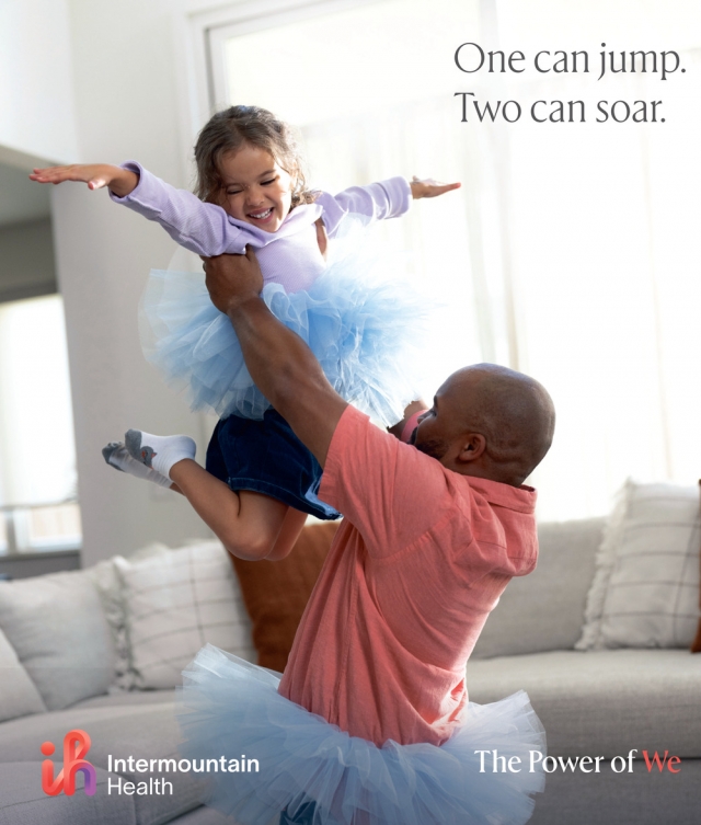 One Can Jump. Two Can Soar., Intermountain Health, Las Vegas, NV