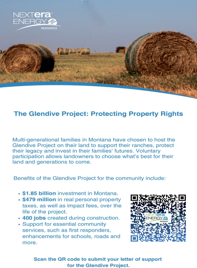 The Glendive Project, NextEra Energy Resources