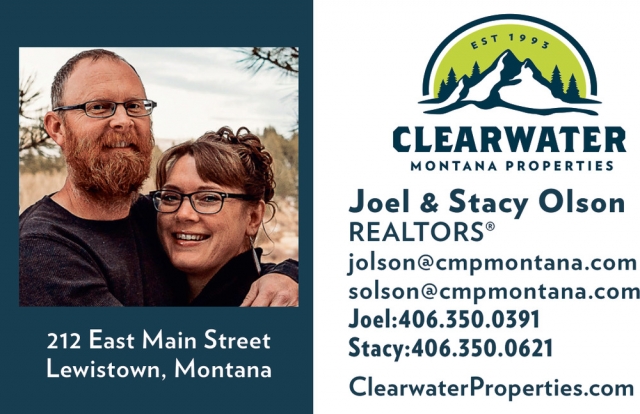 Realtors, Clearwater Montana Properties - Joel & Stace Olson
